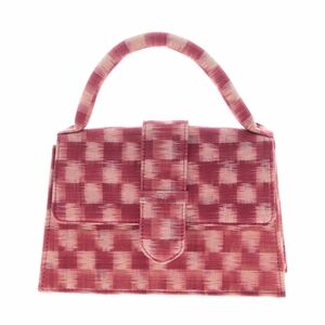 De Castro Moda Women's Red Checkmate Gratitude Bag